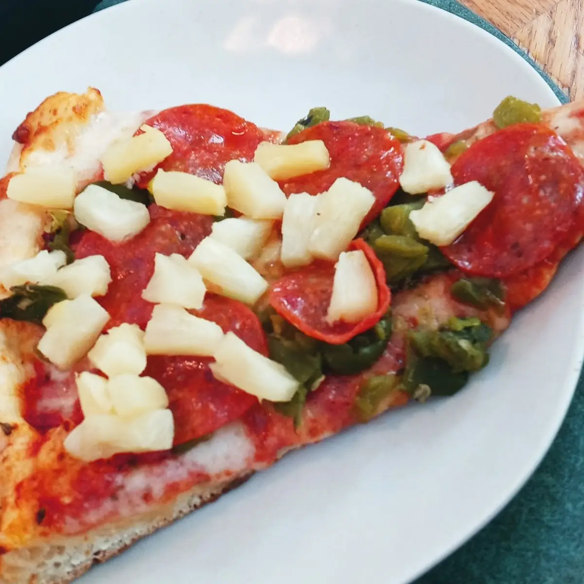 Hawaiian Pizza Slice