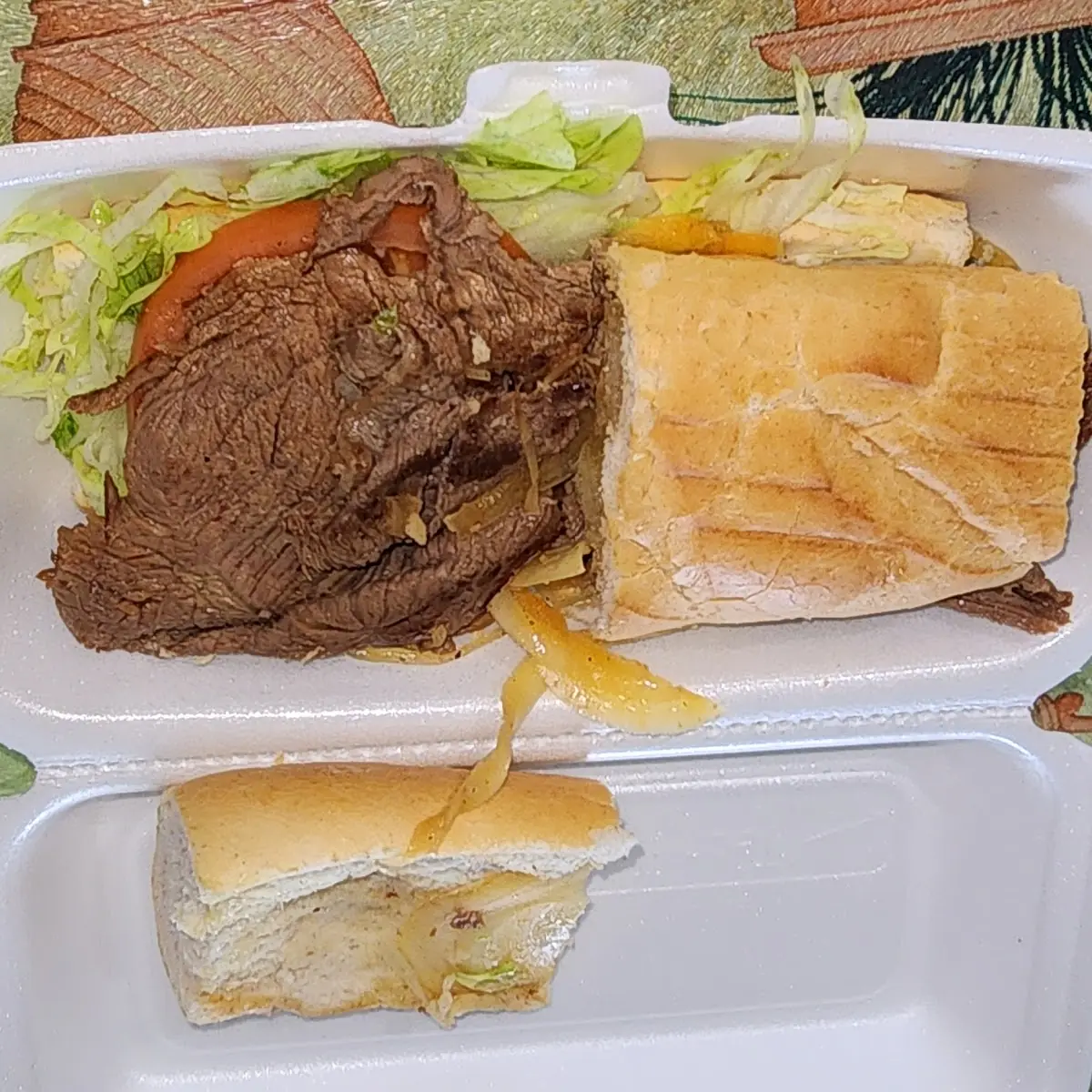 Bistec Encebollado Sandwich