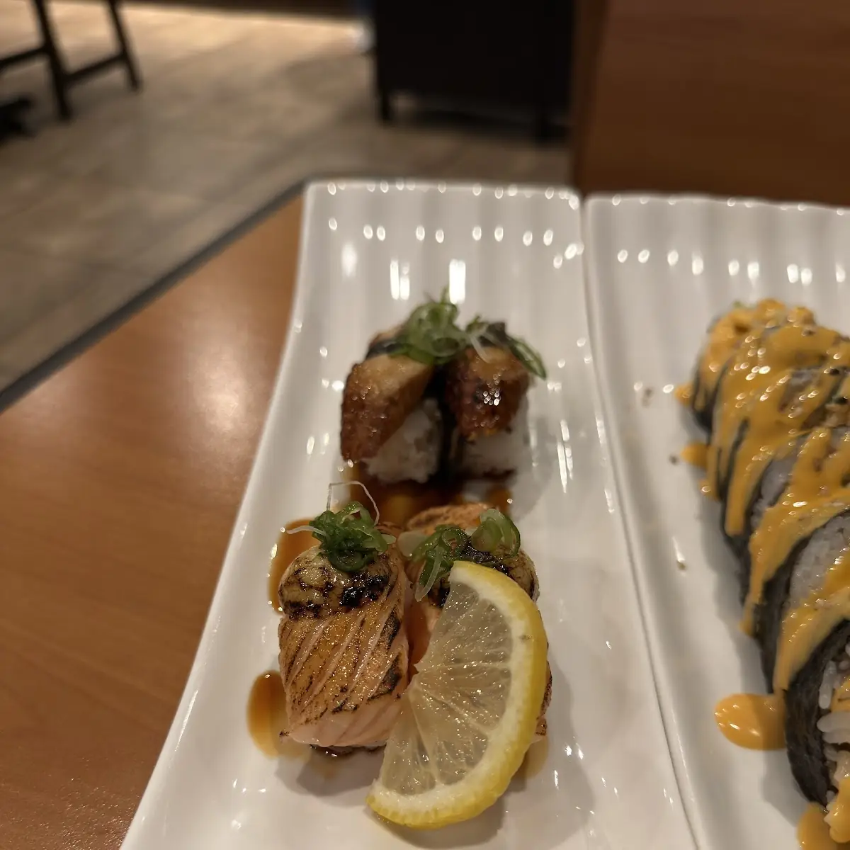 Seared Salmon Nigiri