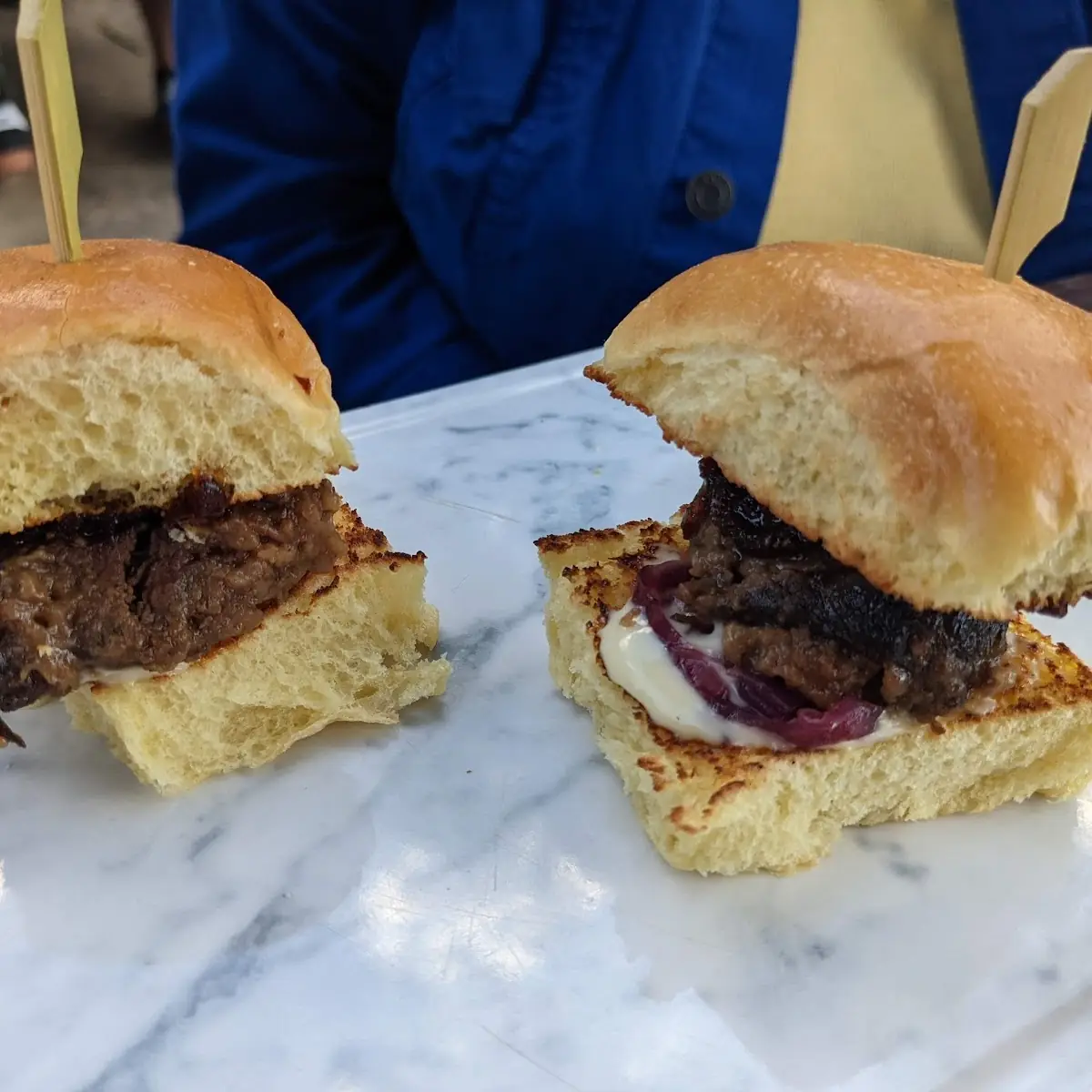 D- Beef Short Rib Sliders