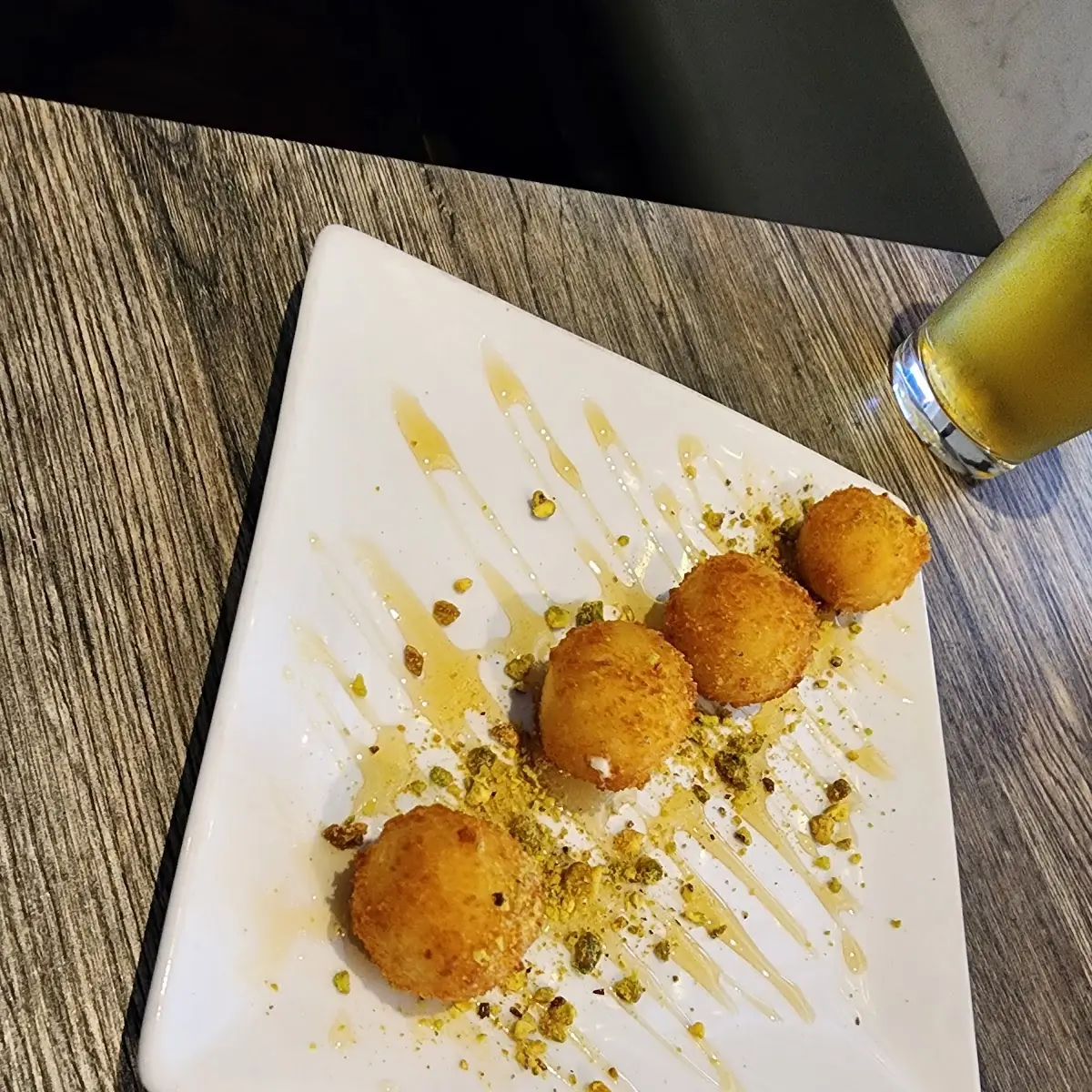 D- Pistachio Goat Cheese Balls
