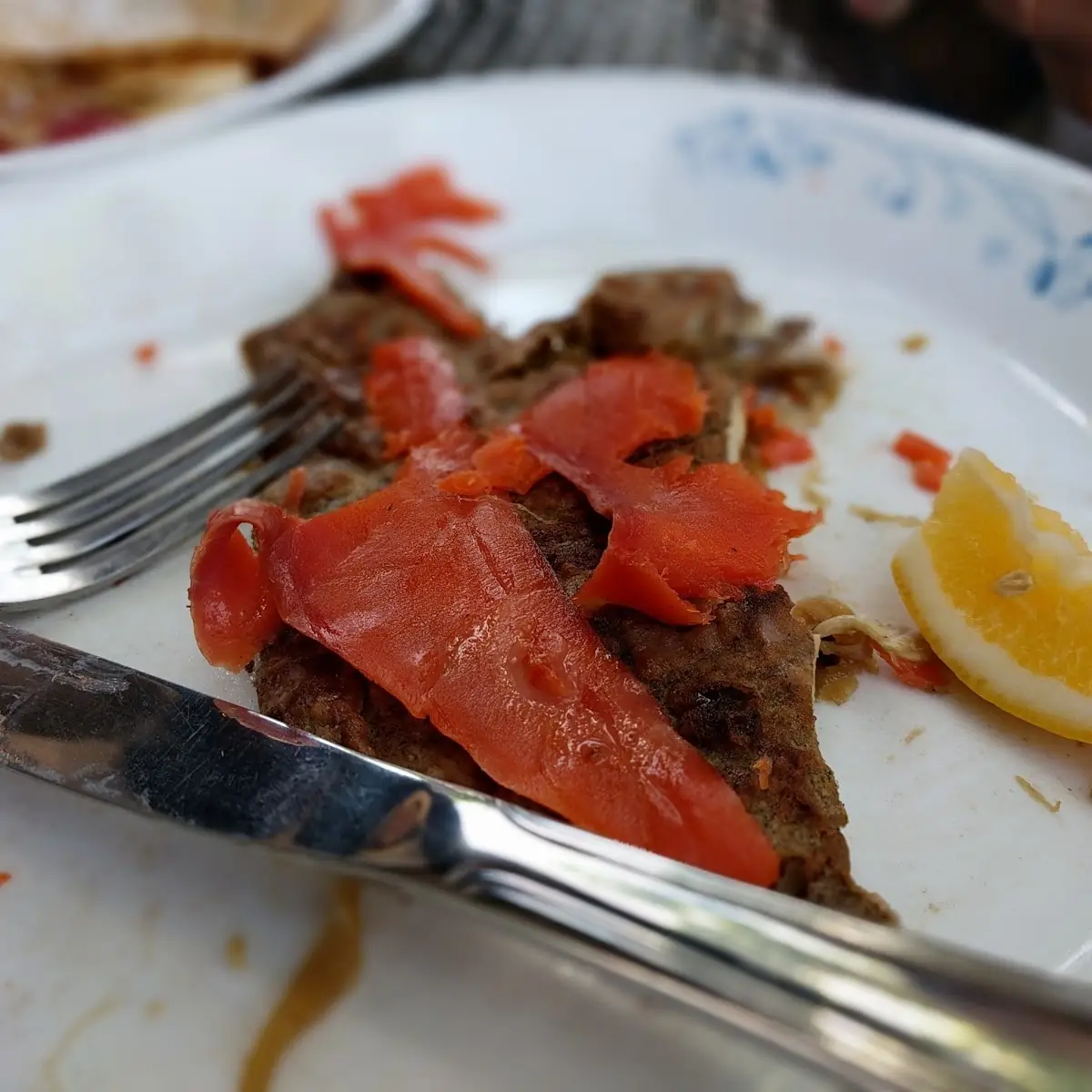 Smoked Salmon Crepe