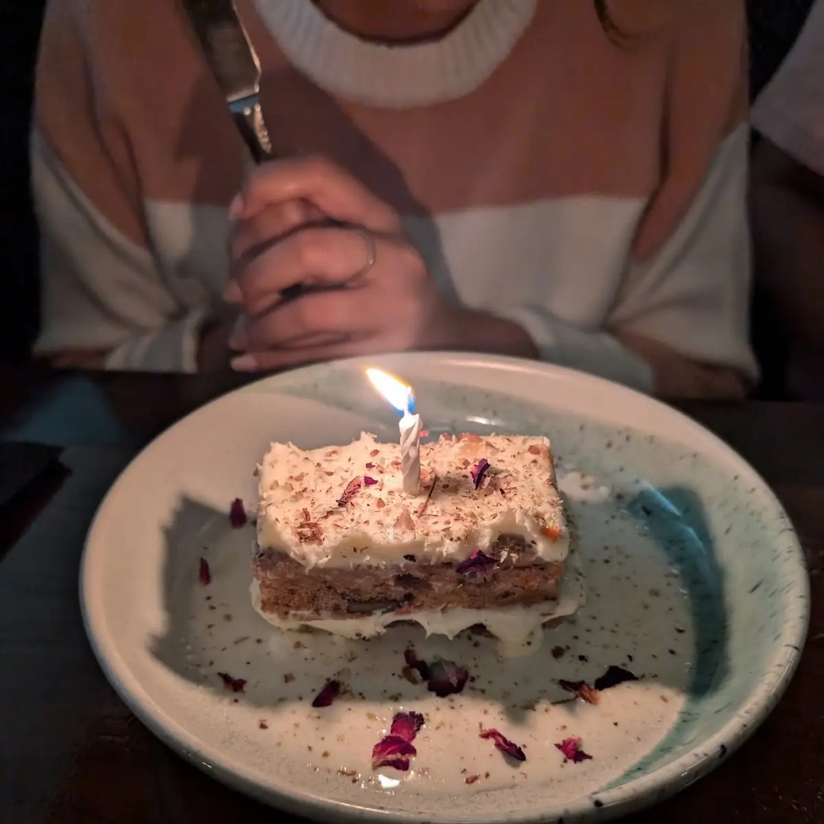 Carrot Cheese Cake with Raabdi