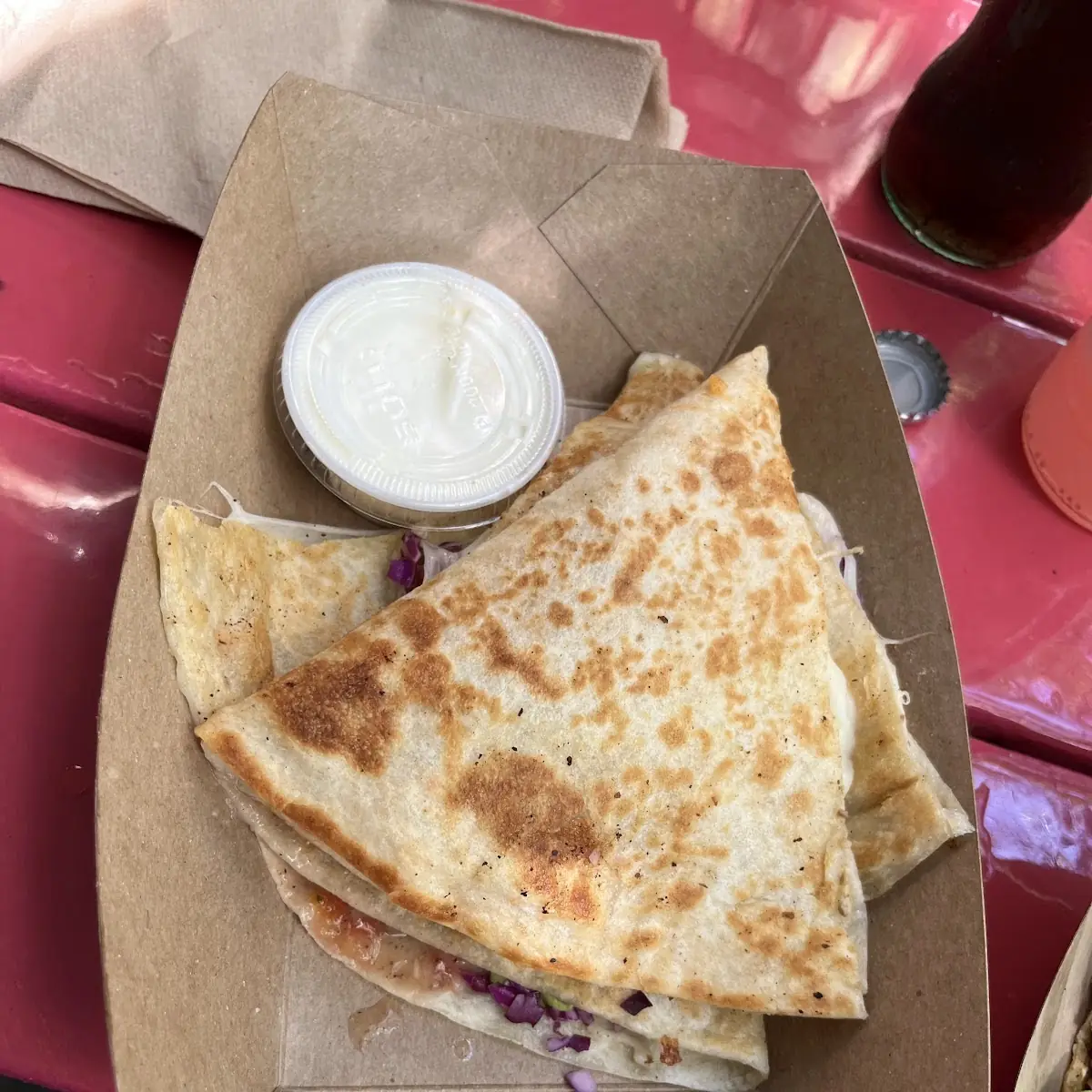 Pastor Quesadilla