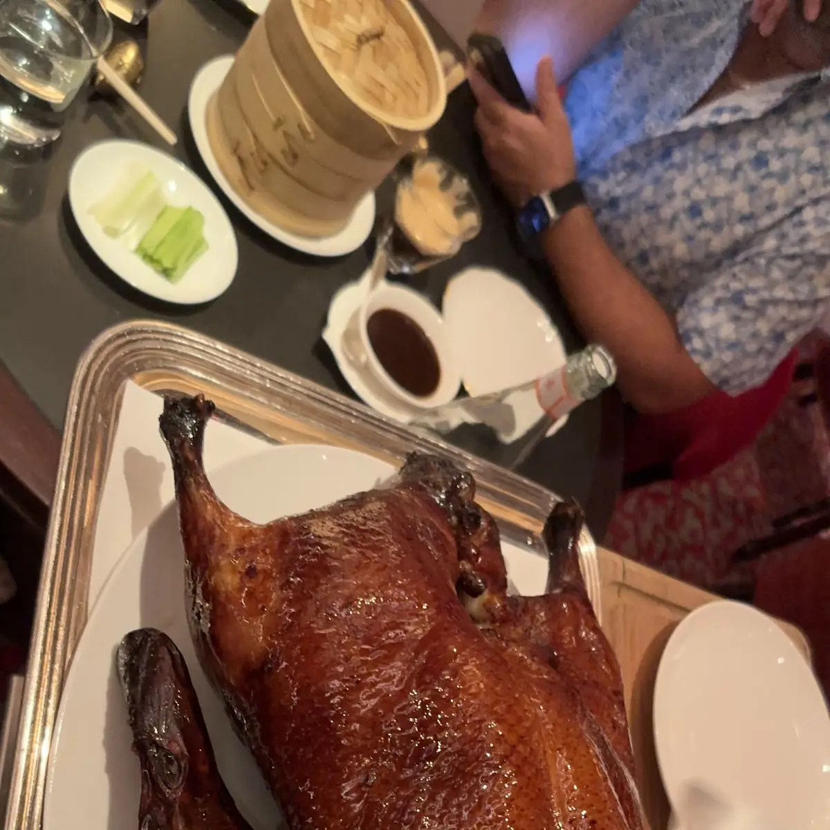 Roasted Peking Duck with Sauce