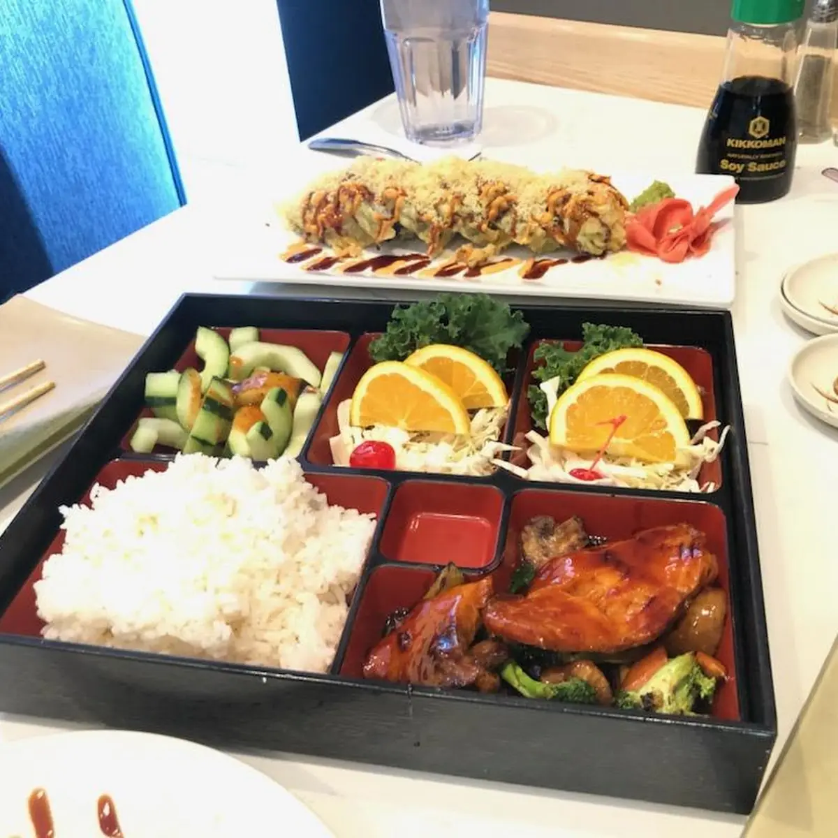 Salmon Teriyaki Bento Box