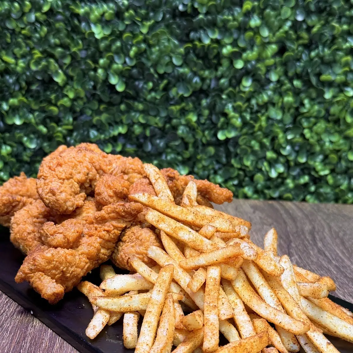 5 Pcs. Mixed Chicks, Fries and Mac Salad