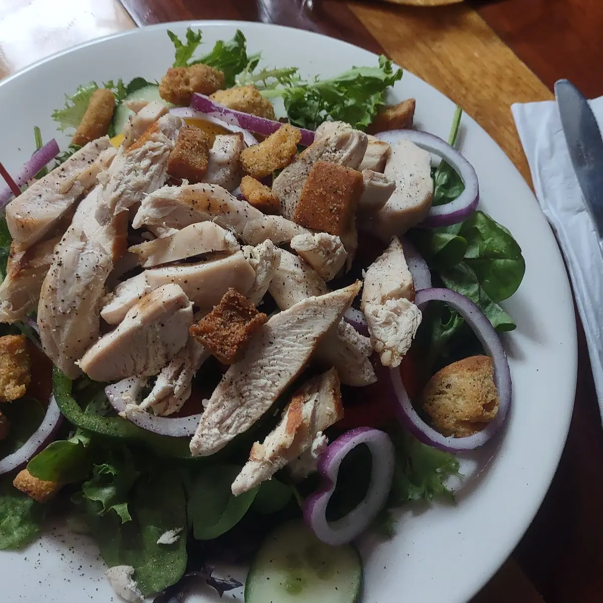 Salad with Grilled Chicken