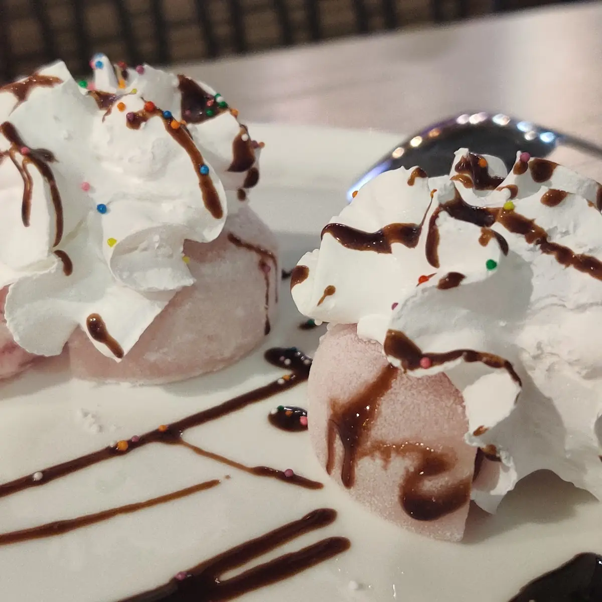 Strawberry Mochi Ice Cream