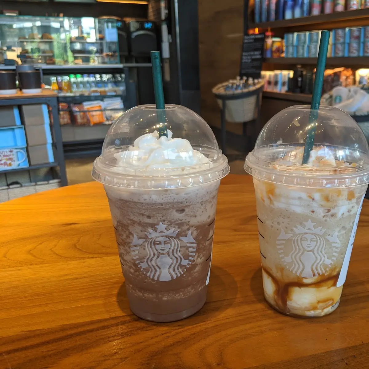 Caramel Ribbon Frappuccino