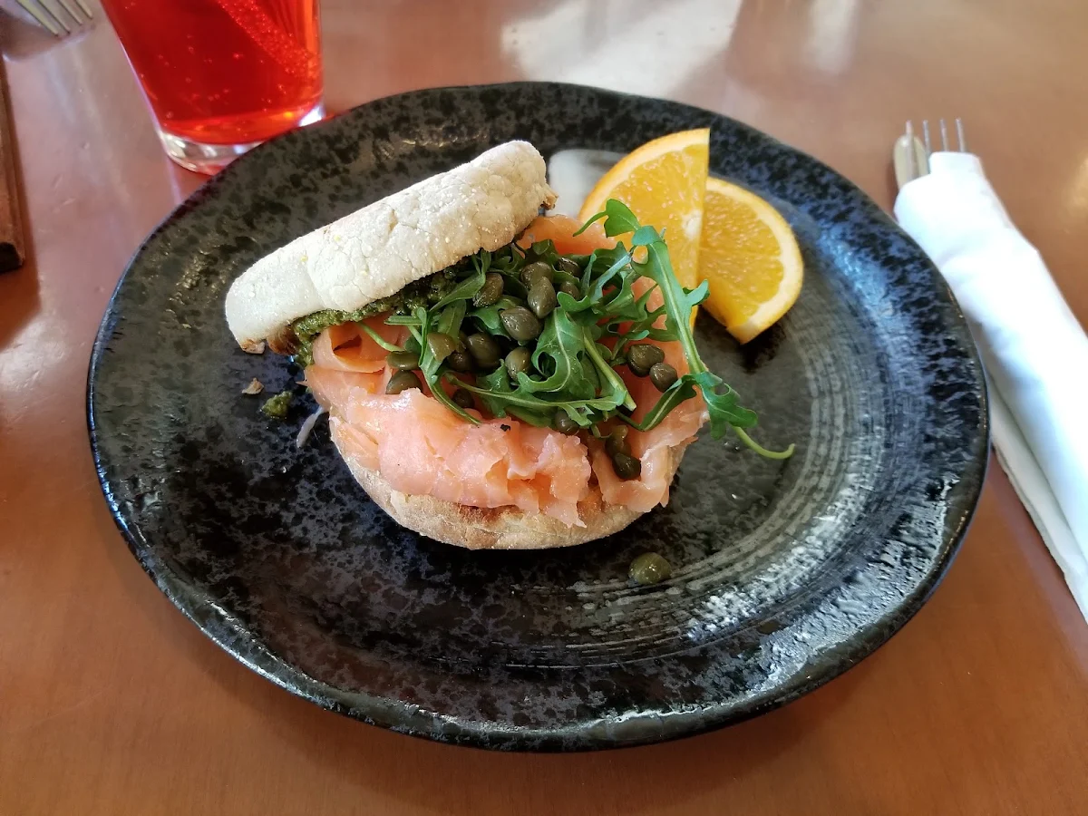 Pesto Smoked Salmon