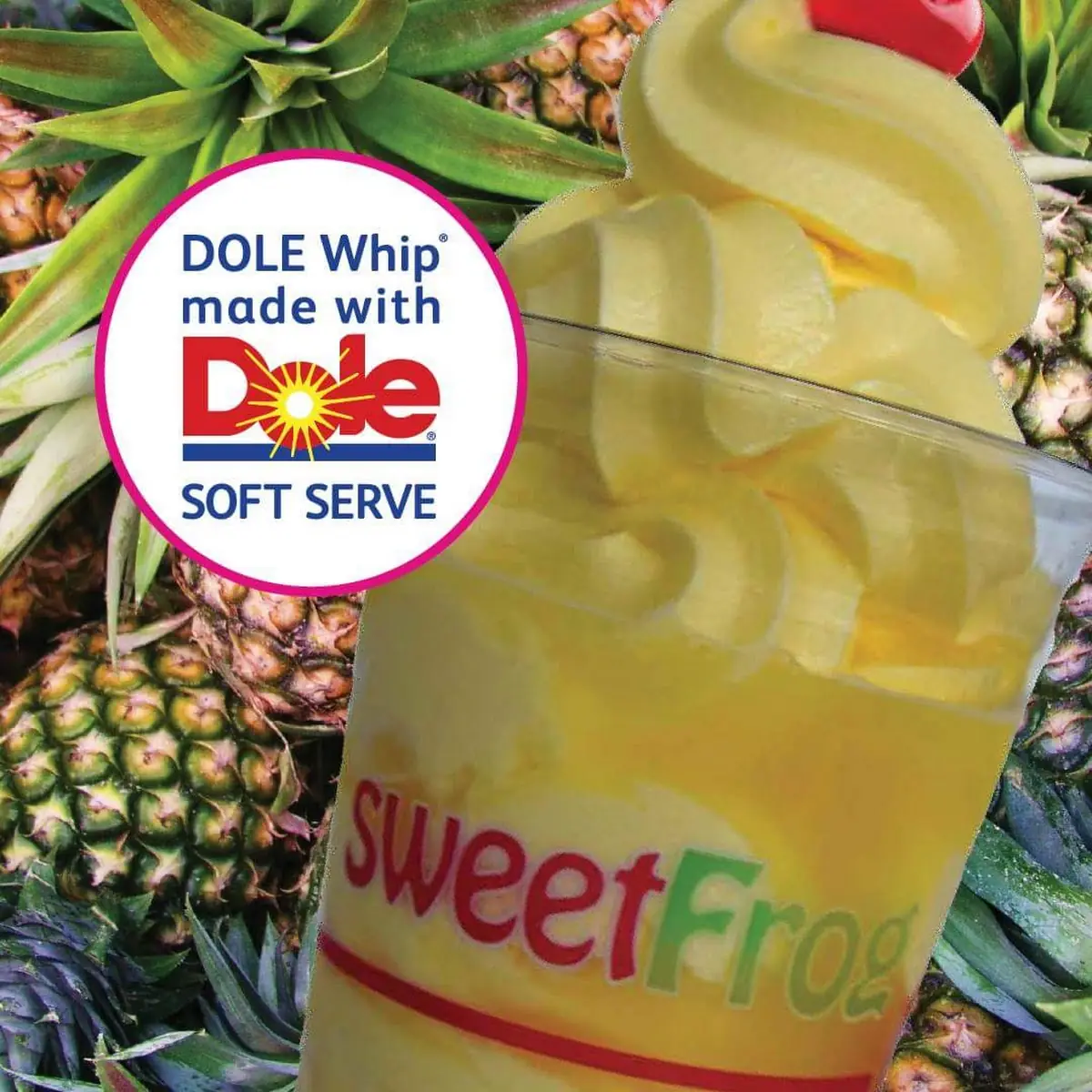 Dole Soft Serve Pineapple