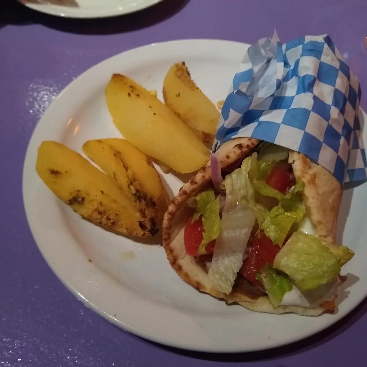 Lamb Gyro Plate