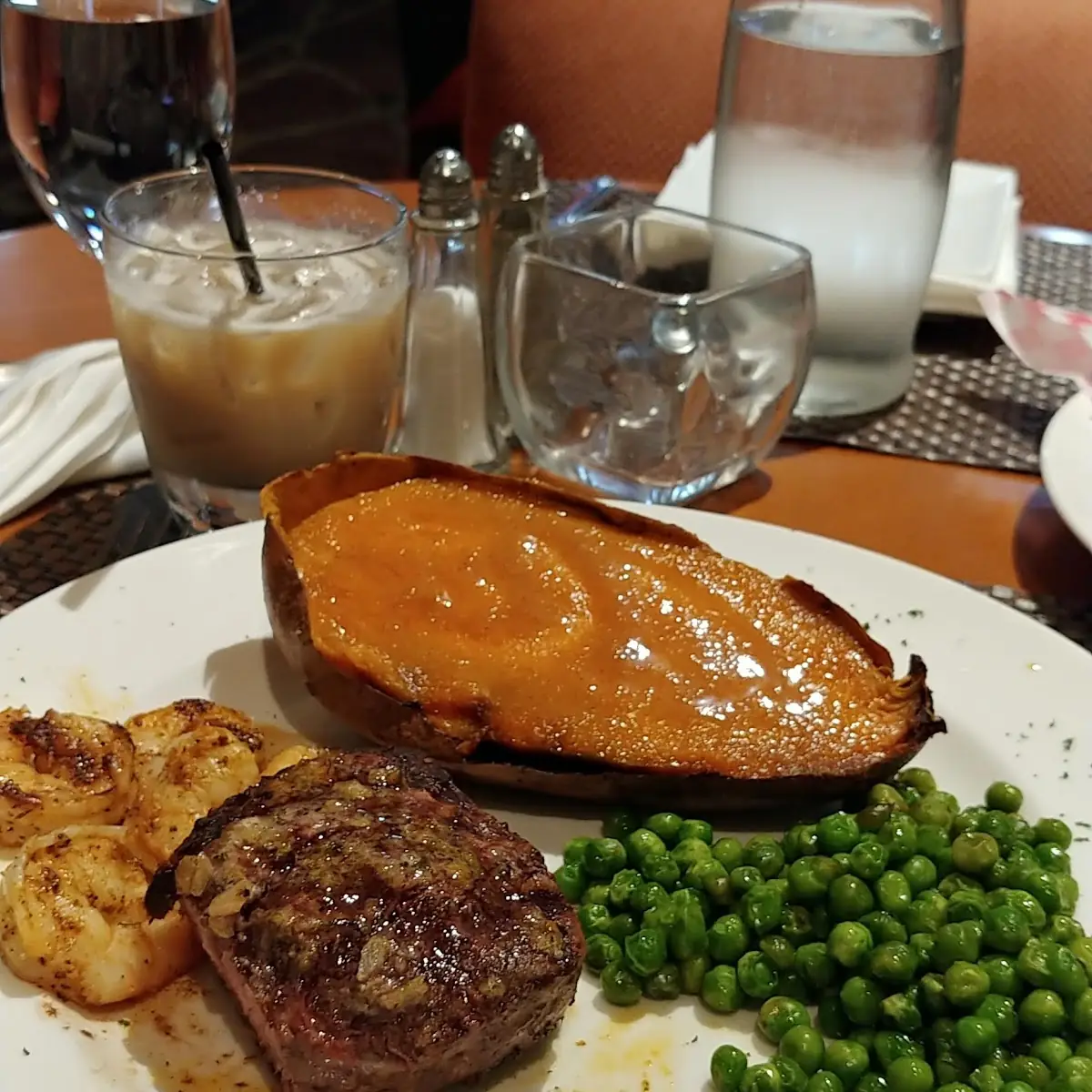 Filet Mignon and Shrimp