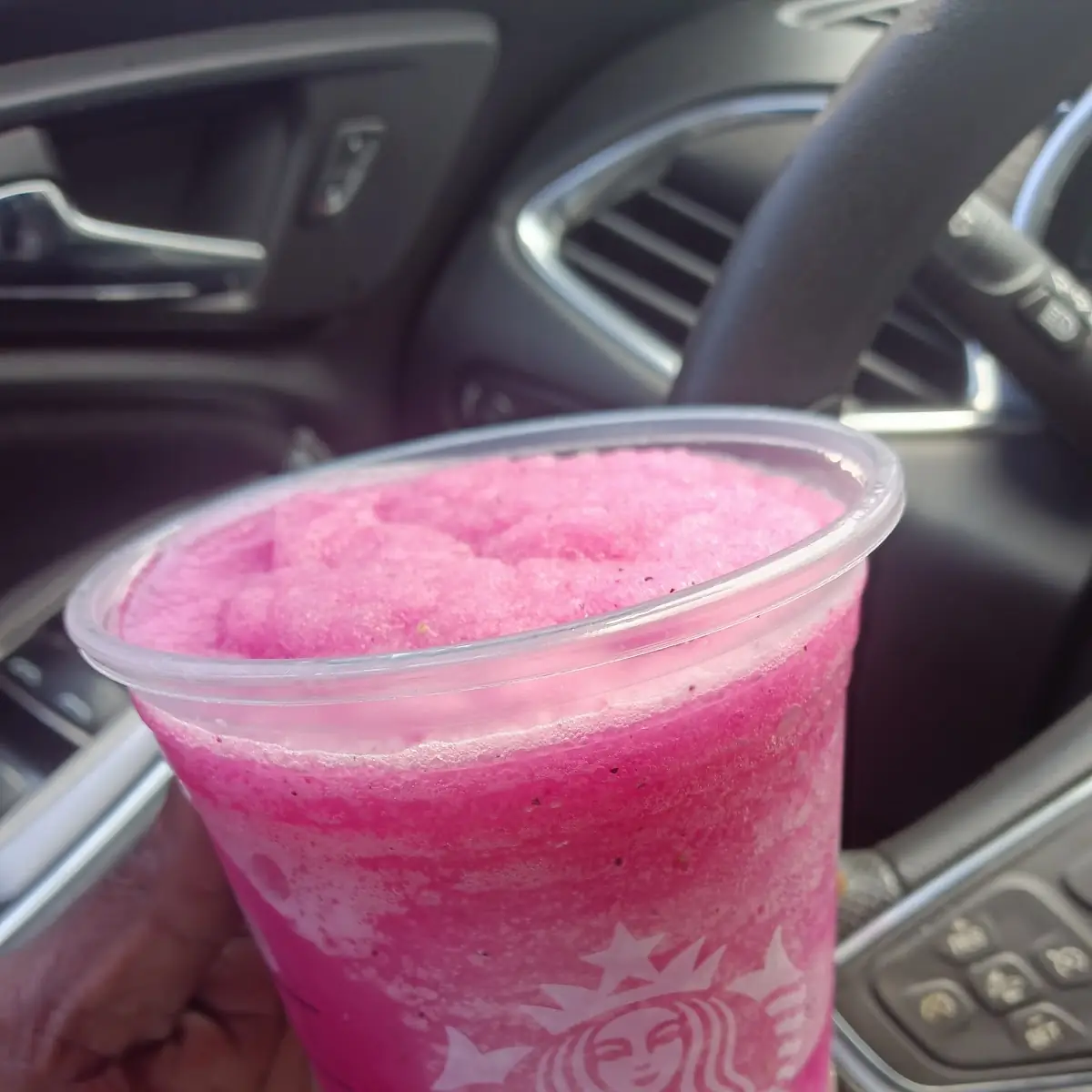 Passion Fruit Strawberry Refresher Blended Twice