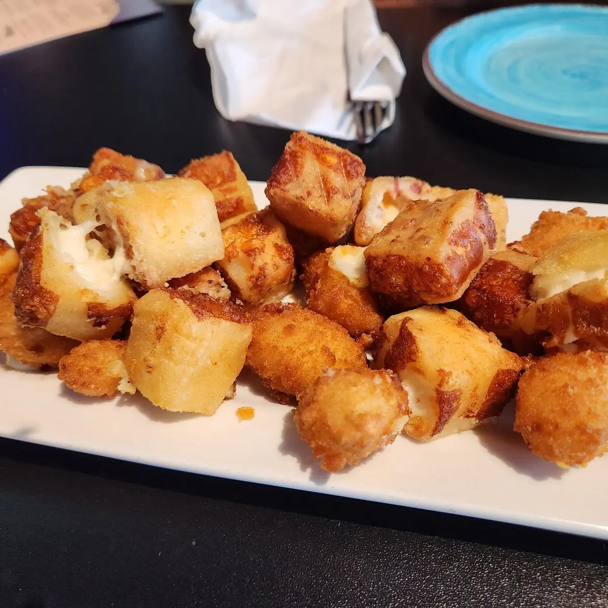 Cheese Curd Flight