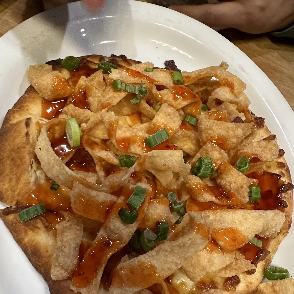Crab Rangoon Flatbread