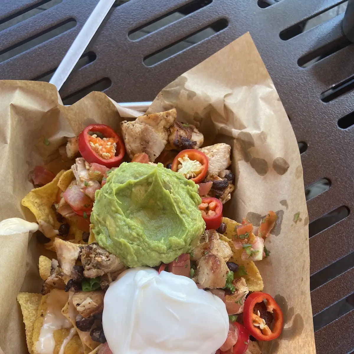 Adobo BBQ Chicken Nachos