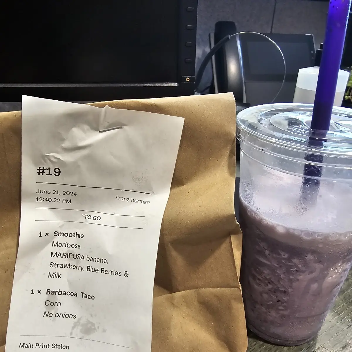 Galleta Smoothie