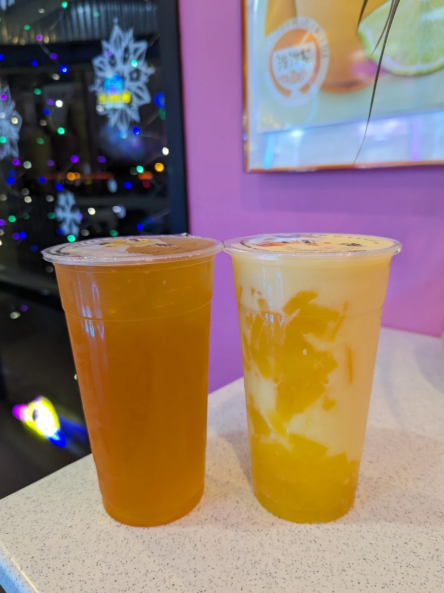 16 oz Snow Bubble Smoothie