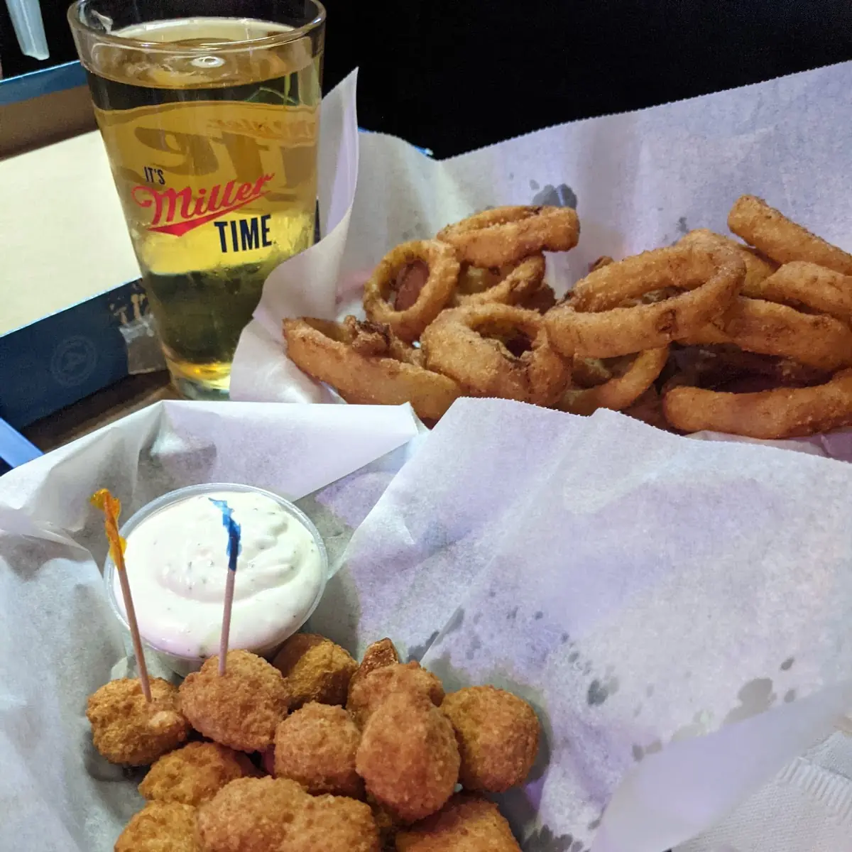 Beer Battered Mushrooms