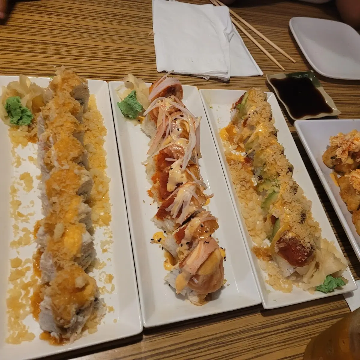 Hot Mess Soft Shell Crab and EZ Roll