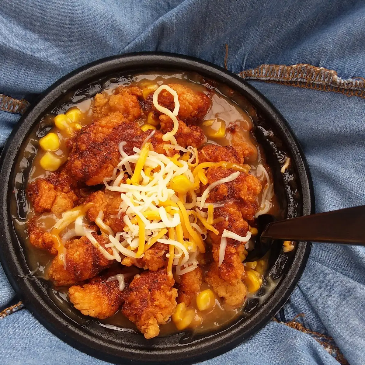 Cheesy Fiesta Potatoes