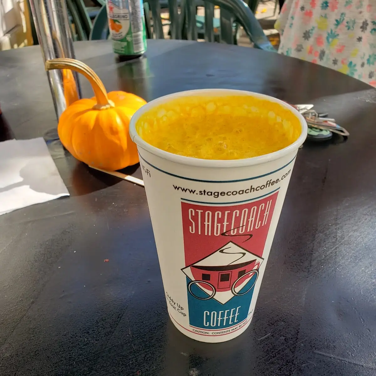 Turmeric Ginger Honey Latte