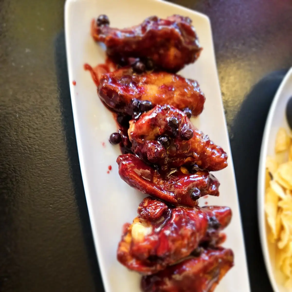 Blueberry BBQ Wings