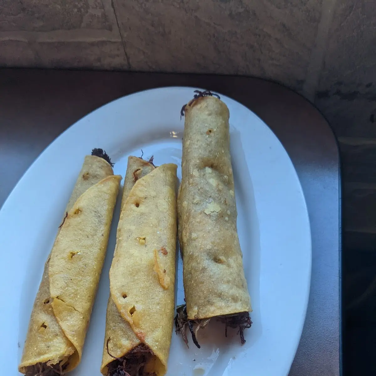 3 Beef Taquitos