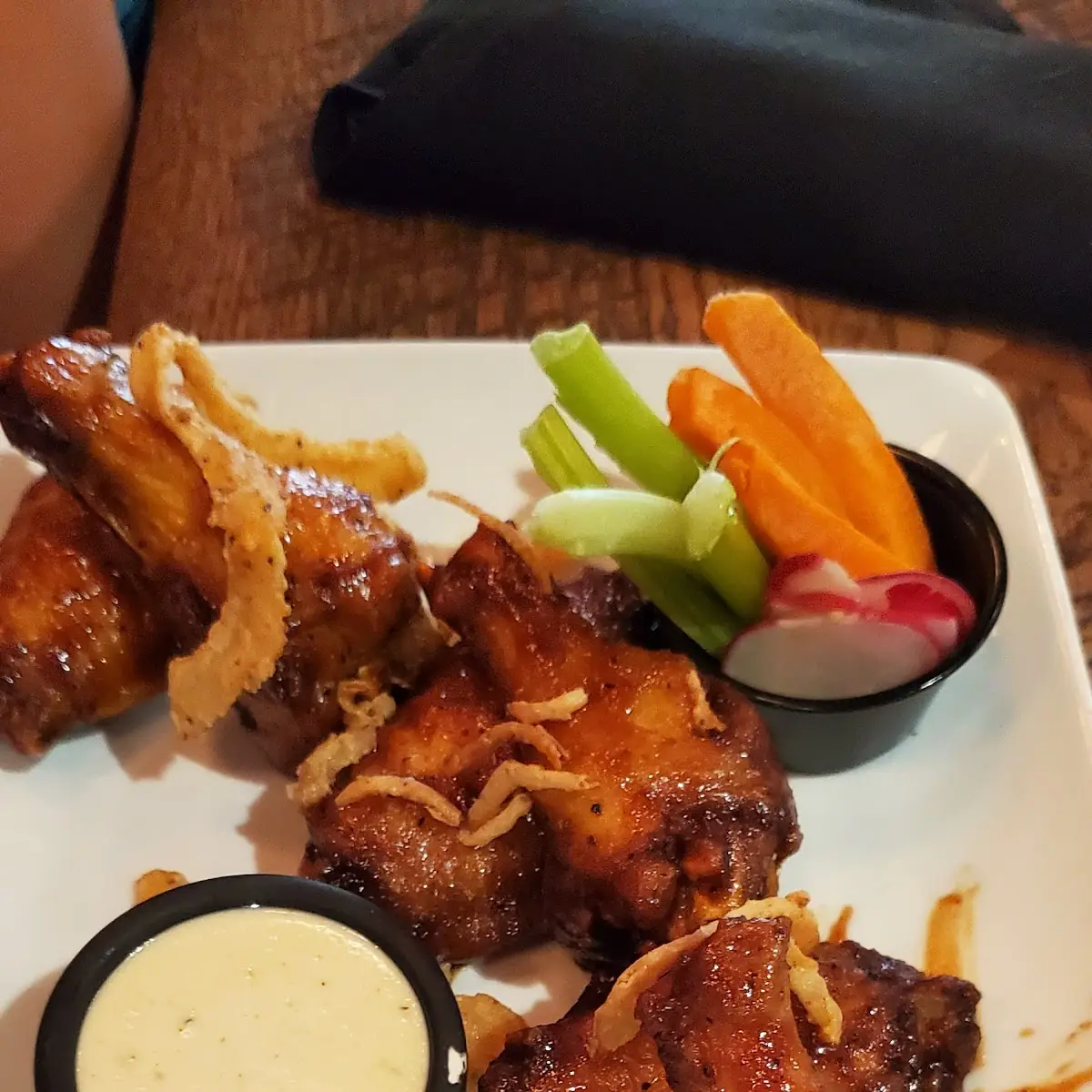 Bourbon Brown Sugar BBQ Wings