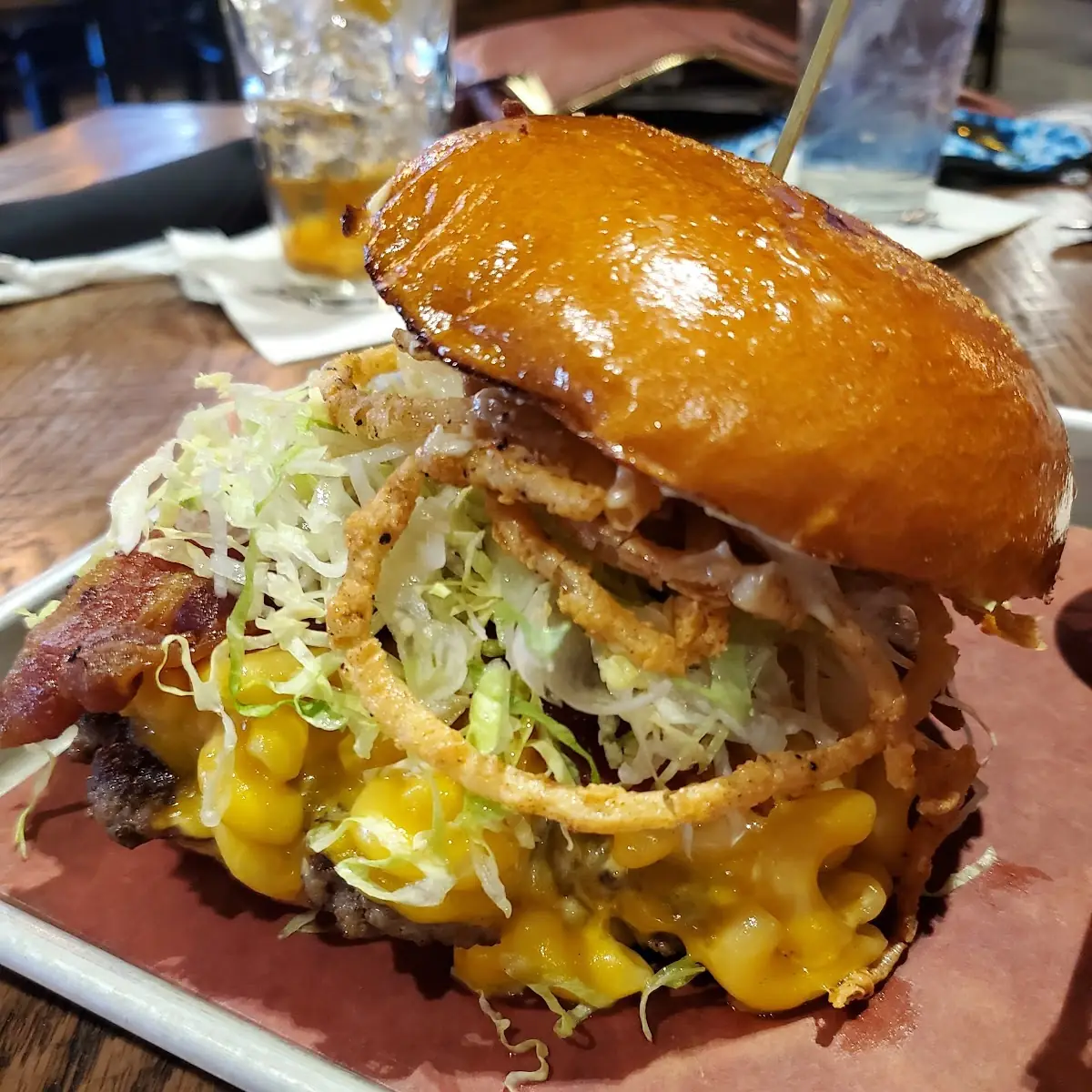 Mac and Cheese Burger