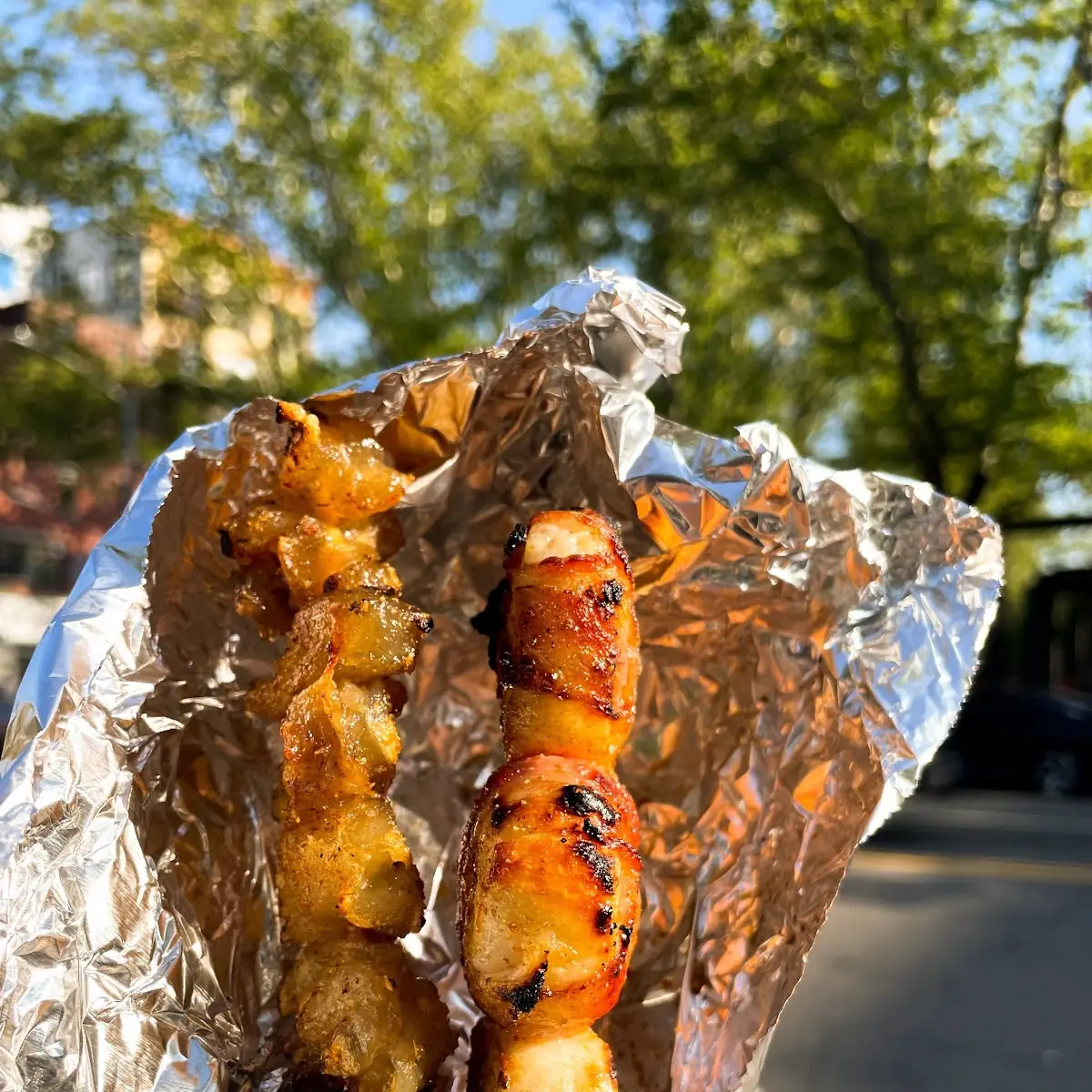 Bacon-Wrapped Scallop