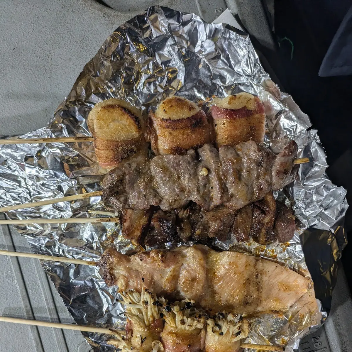 Scallops Wrapped in Bacon