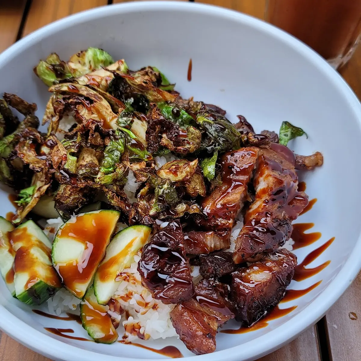 Pork Belly Rice Bowl