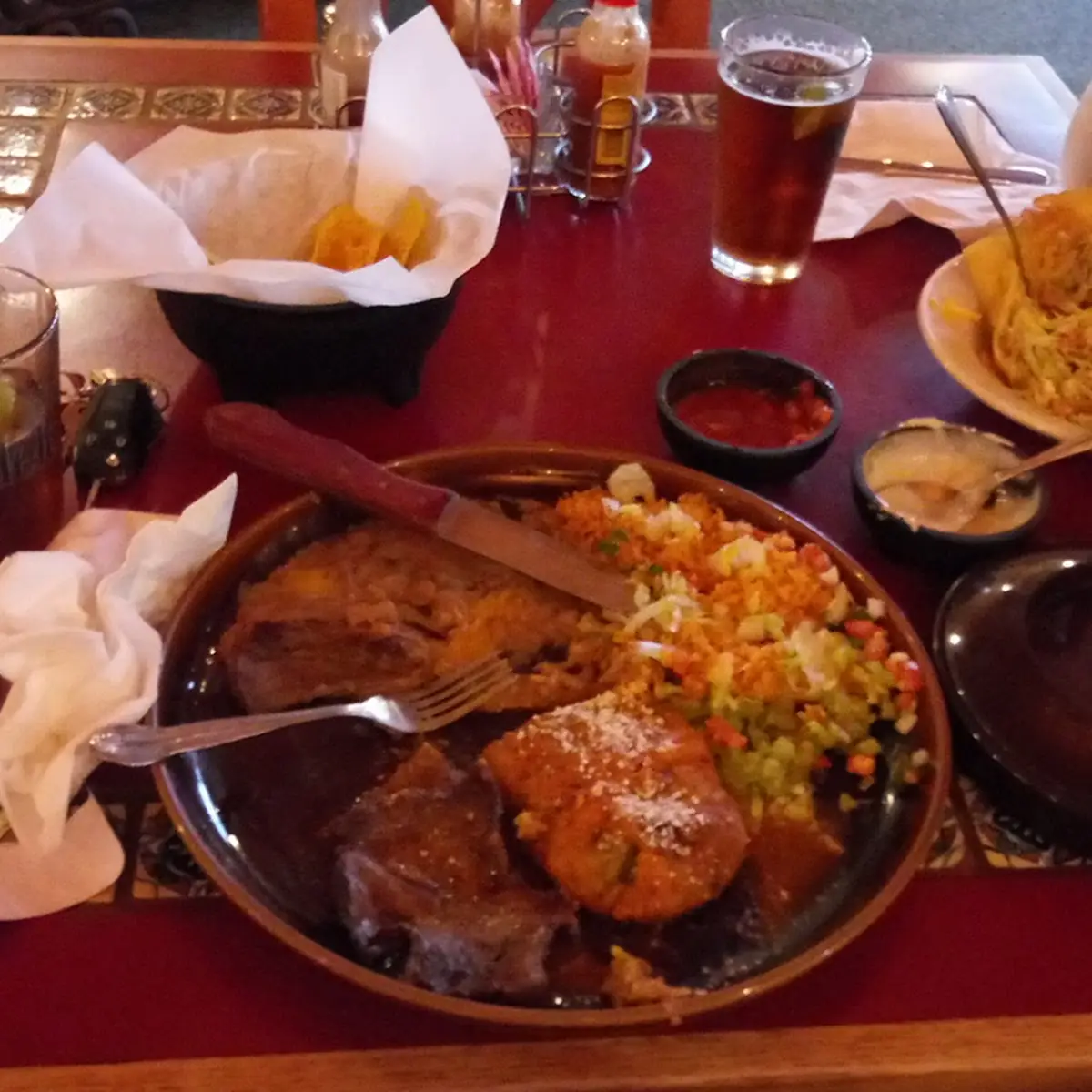 Carne Asada Chile Relleno