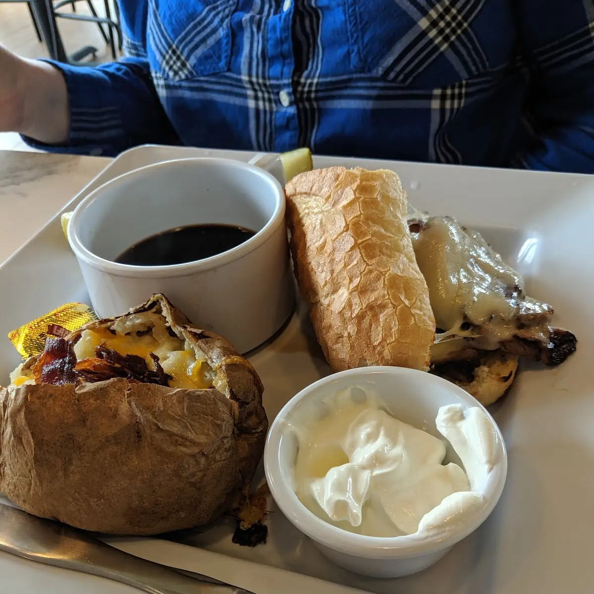 Black Angus Roast Beef Spud