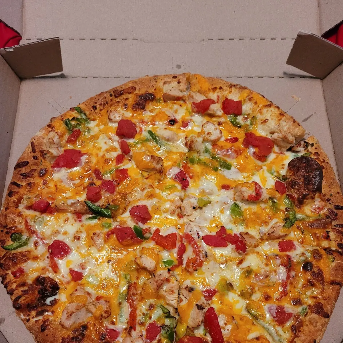 Chicken Taco Pizza