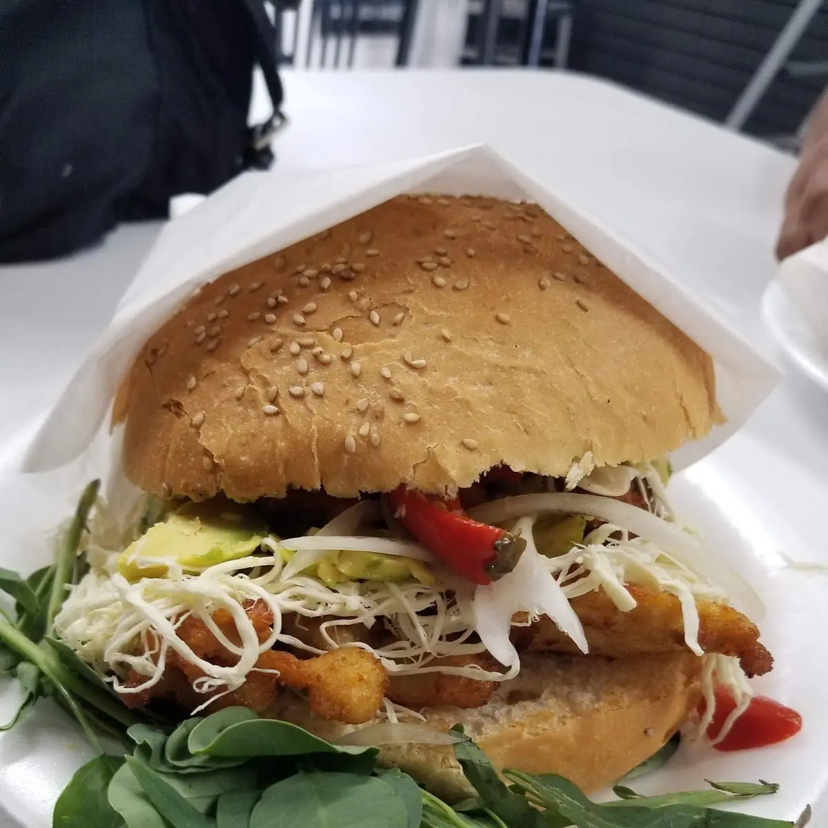 Milanesa De Pollo Cemita