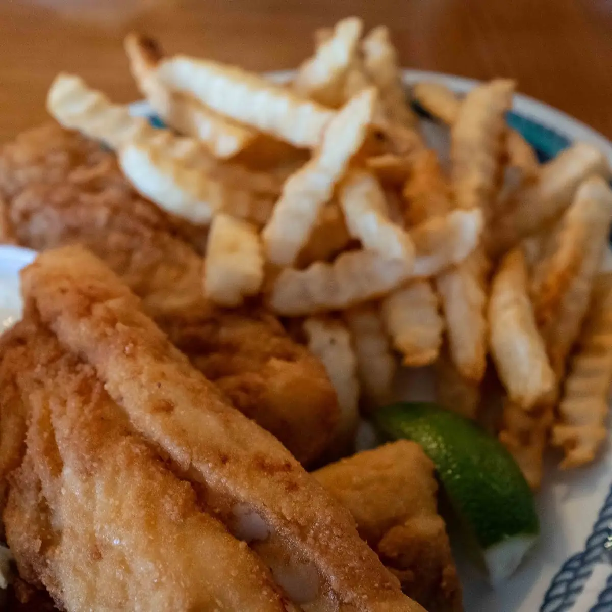 George's Bavarian Fish Sandwich & Fries
