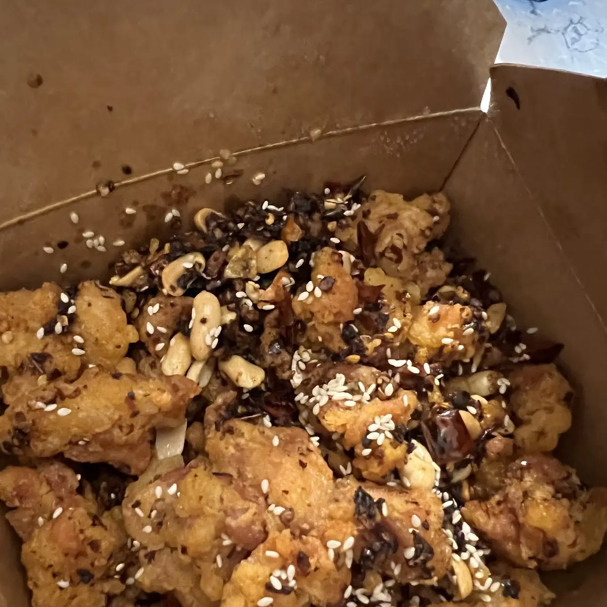 Crispy Chicken w Chilli Pepper