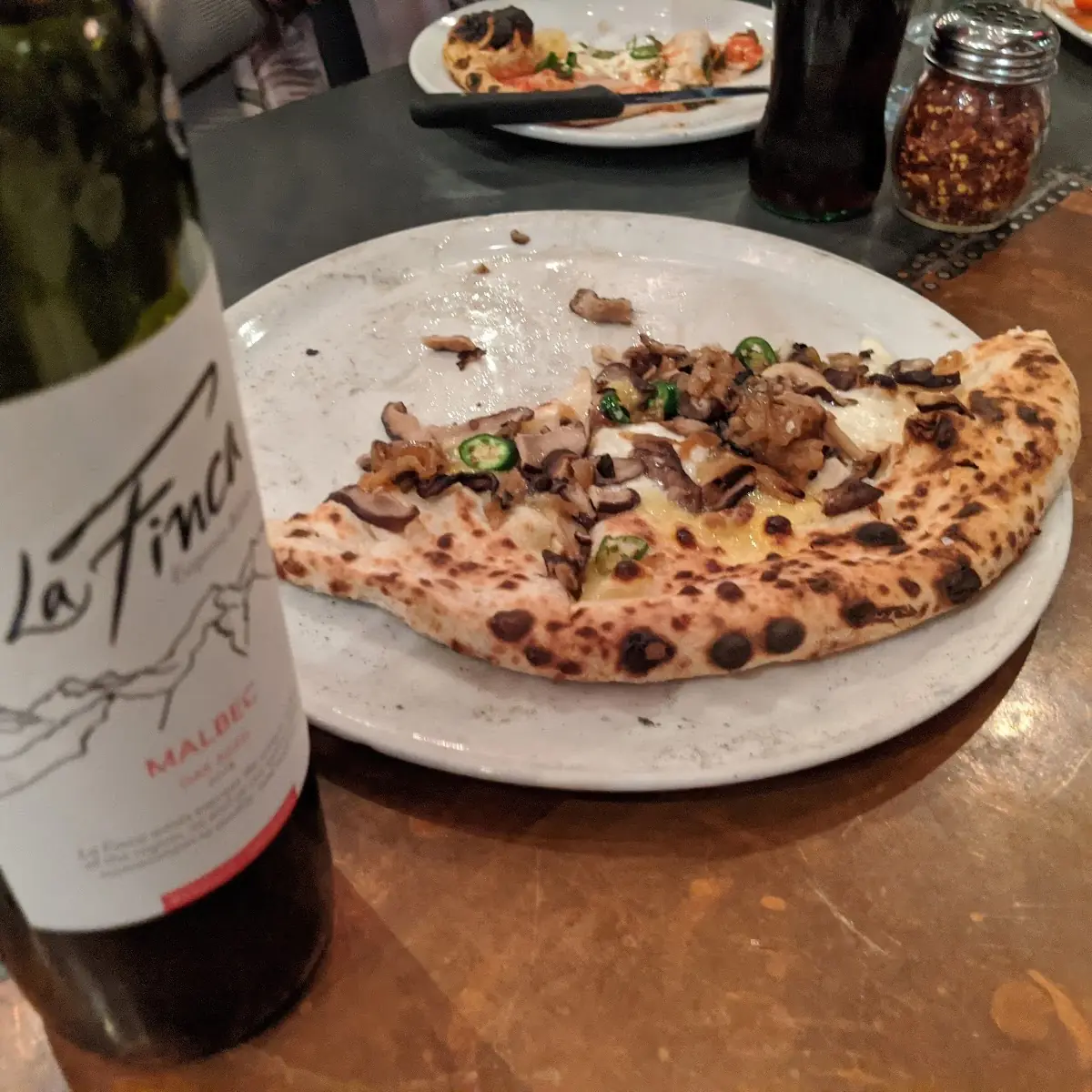 Shiitake Mushroom Pizza