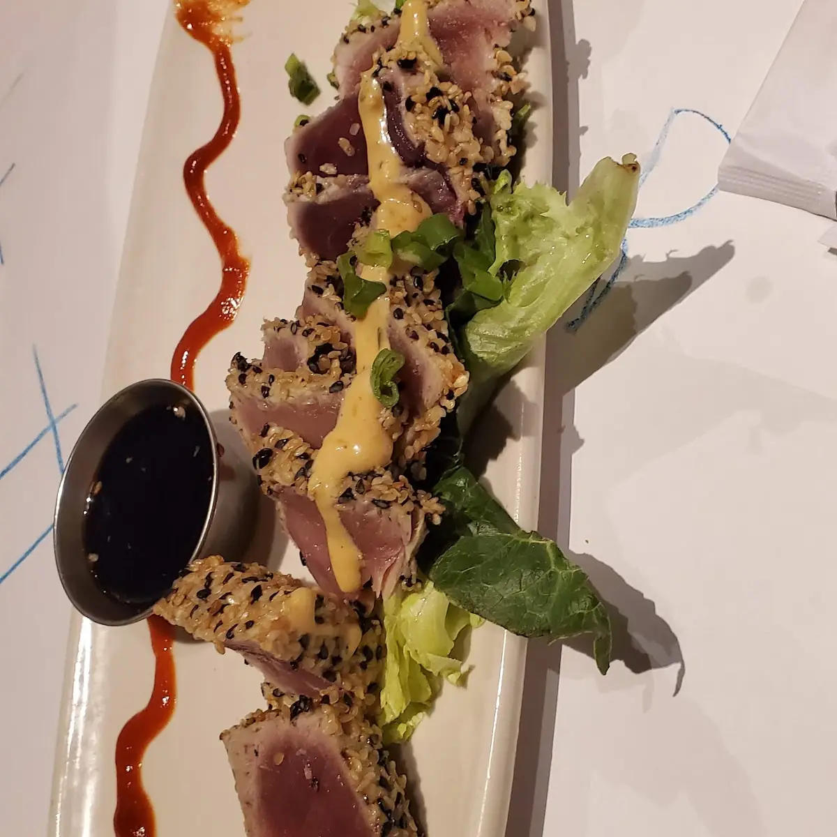 Pan-Seared Blackened Ahi Tuna