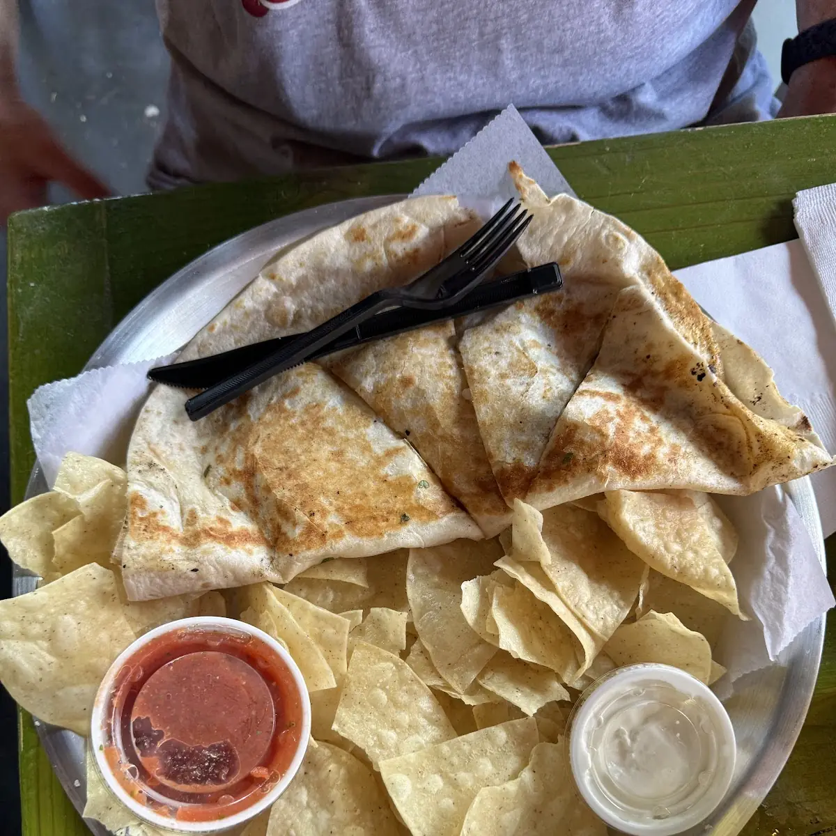 Cheese & Chicken Quesadilla