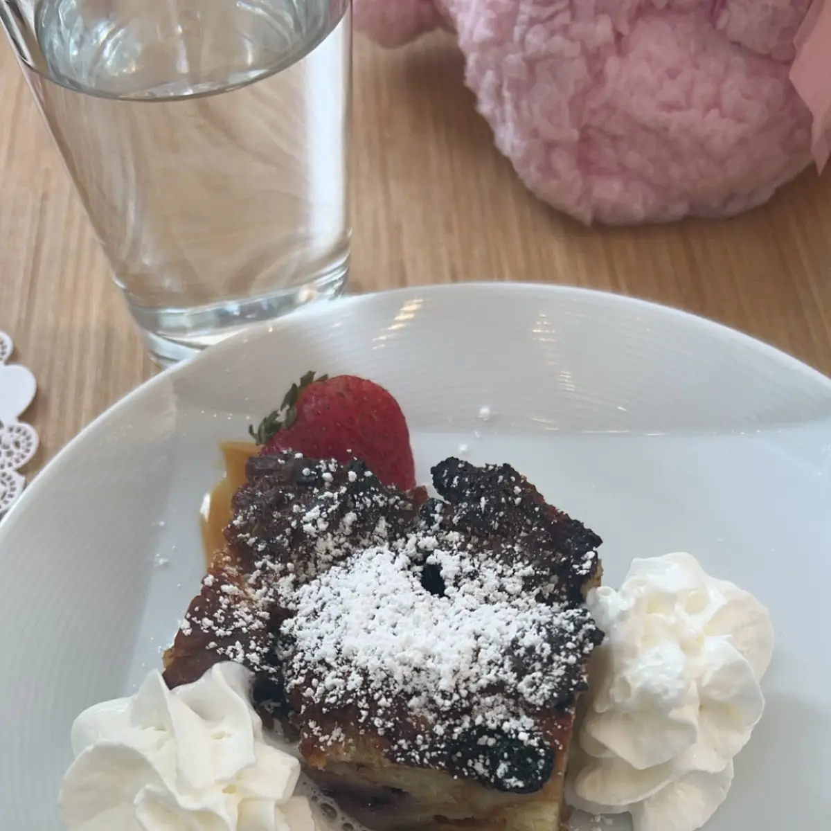 Bread Pudding & Vanilla Ice Cream