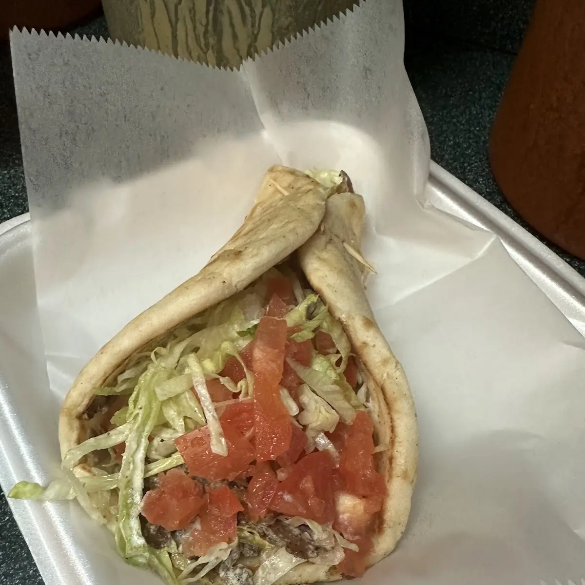 Pita & 5 Wings