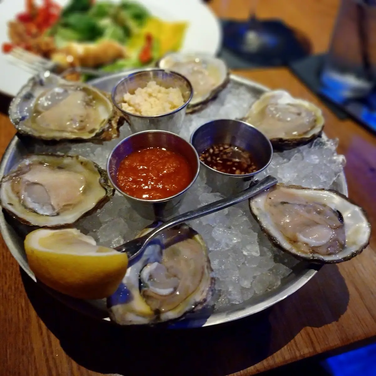 Gulf Oysters the Half Shell