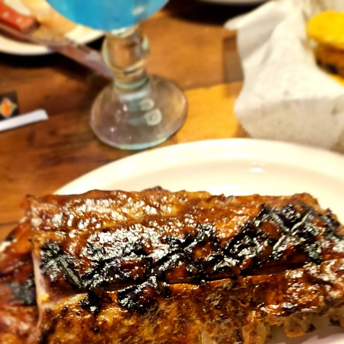 BBQ Ribs with Smash Potatoes