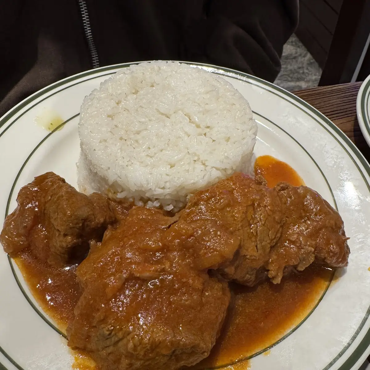 Beef Stew with Rice and Beans