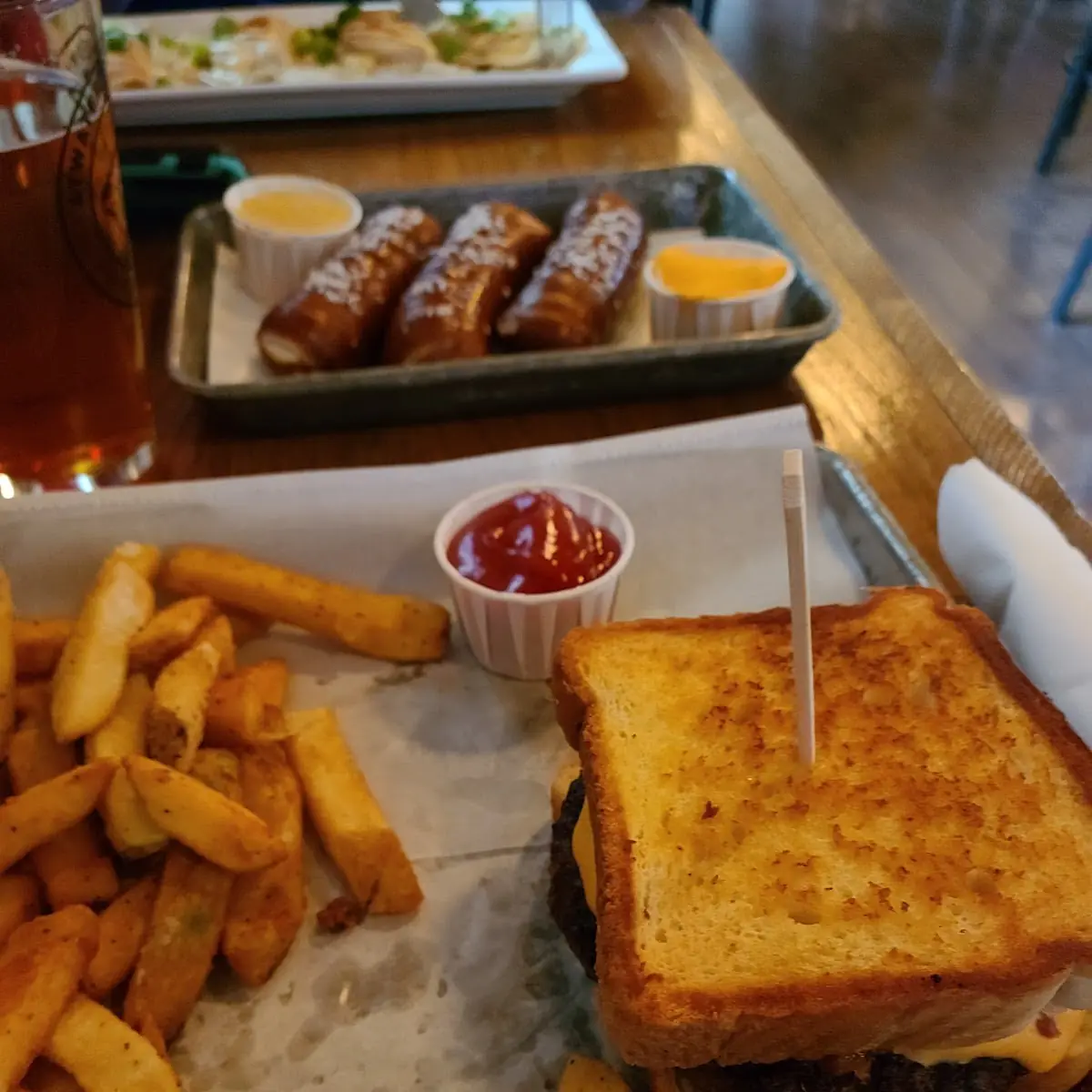 Beer Cheese Burger